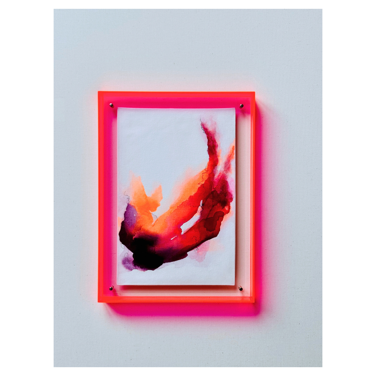 "Transformation S 19" Mixed Media auf unbespannter Leinwand, Größe: 20 x 30 cm (BxH)