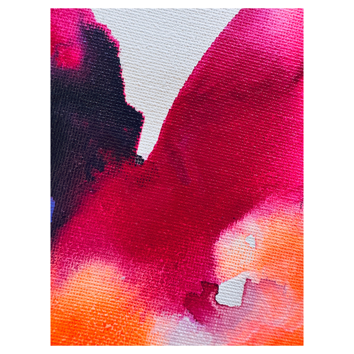 "Transformation S 20" Mixed Media auf unbespannter Leinwand, Größe: 20 x 30 cm (BxH)
