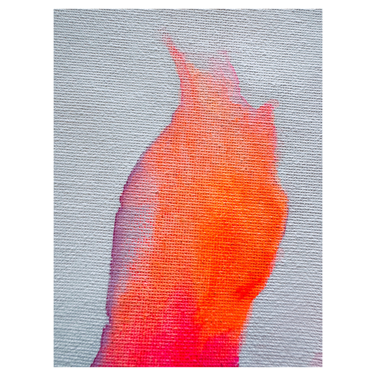 "Transformation S 20" Mixed Media auf unbespannter Leinwand, Größe: 20 x 30 cm (BxH)